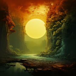 Harmony in Firelight Serenity