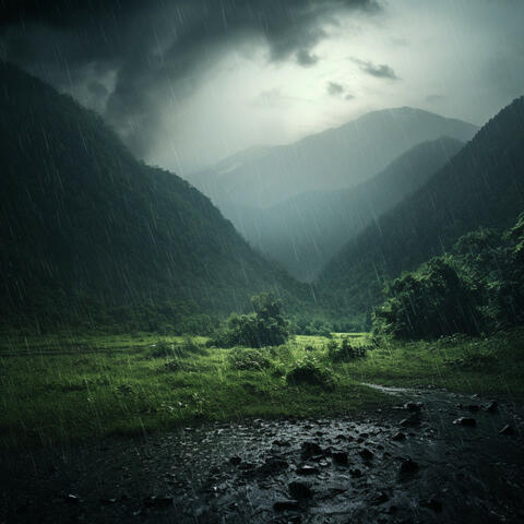 Study with Binaural Rain: Rainy Background for Learning