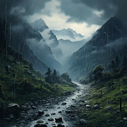 Binaural Rain's Calming Sound