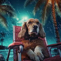 Dogs' Serene Waterside Melodies