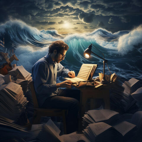 Ocean Intellect: Study Ambient Symphony