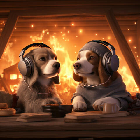 Canine Blaze: Dogs Soothing Chords