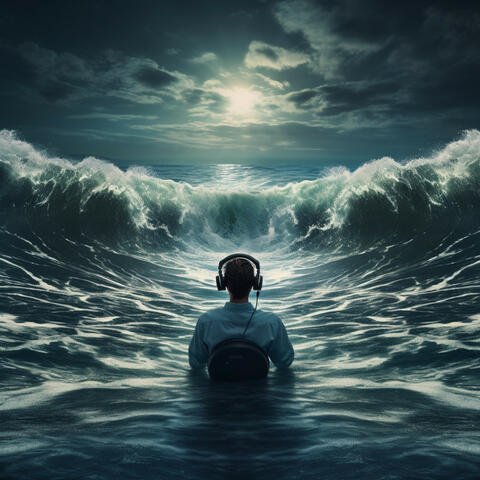 Relaxing Ocean: Peaceful Shoreline Echoes