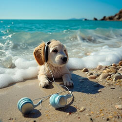Peaceful Dogs Ocean Drift
