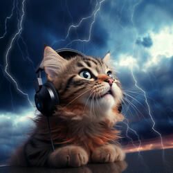 Cats Thunder Calming Tune
