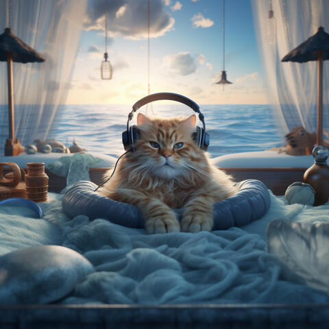 Feline Oceans: Cats Soothing Vibes
