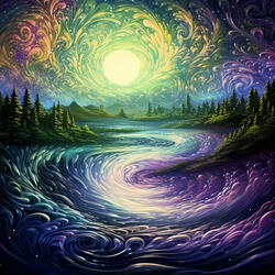 Harmonious Waterside Focus