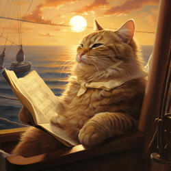 Seashore Cat Nap