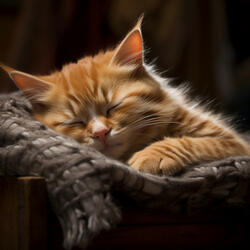 Felines' Rain Rhythm