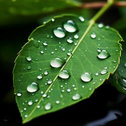 Soft Raindrops Lull Peacefully