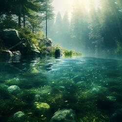 Calming River Melodies for Slumber