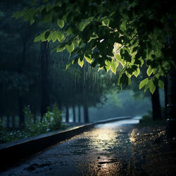 Gentle Droplets Kiss Earth