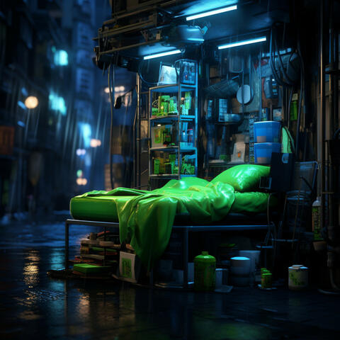 Calming Melodies: Musical Rainfall