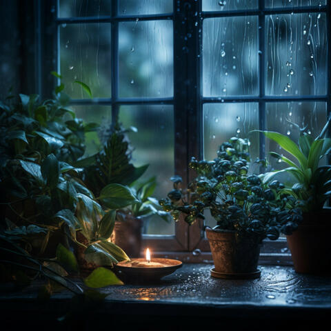 Tranquil Afternoon Showers in Nature's Embrace
