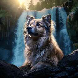 Streamside Canine Harmony