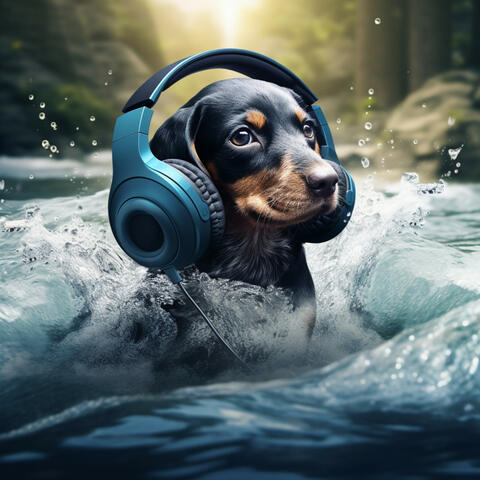River Play: Joyful Dogs Melody