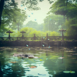 Ambient Rain Sound Waves