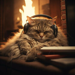 Calming Flames Cats Melody