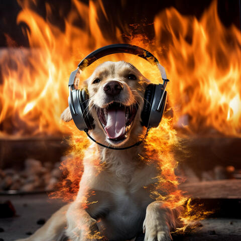 Fire Warmth: Pets Relaxing Melodies