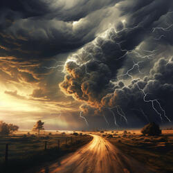 Relaxing Thunder Tunes in Nature