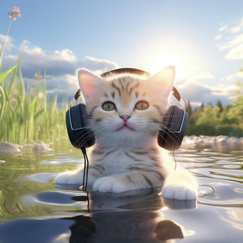 Cats Calm: Binaural Stream Echoes