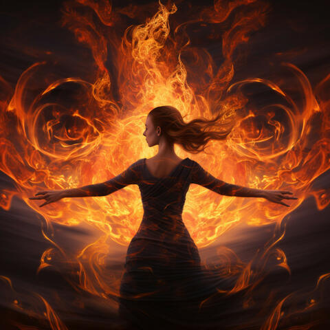 Yoga Flames: Harmonic Fire Sequence
