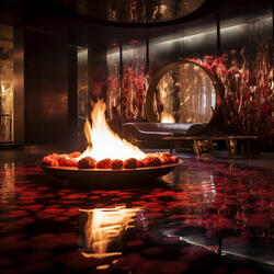Fire Spa Evening Calm