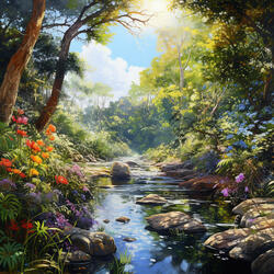 By the River's Edge: Harmony
