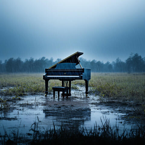 Relaxing Rain Reflections: Piano Serenity