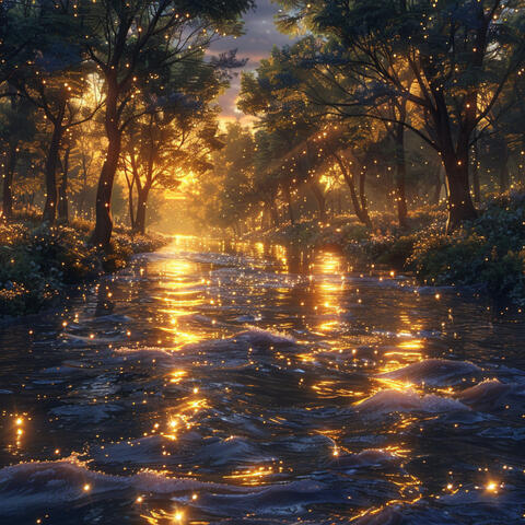 Canciones De Cuna Del Río: Ondas De Sueño Del Bebé