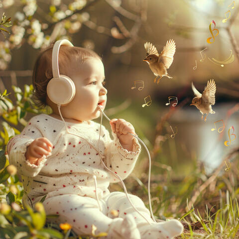 Binaural Lullabies: Birds for Baby - 78 72 Hz
