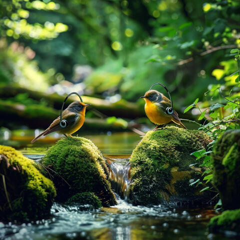 Nature’s Binaural Cadence: Birds by the Creek - 78 72 Hz