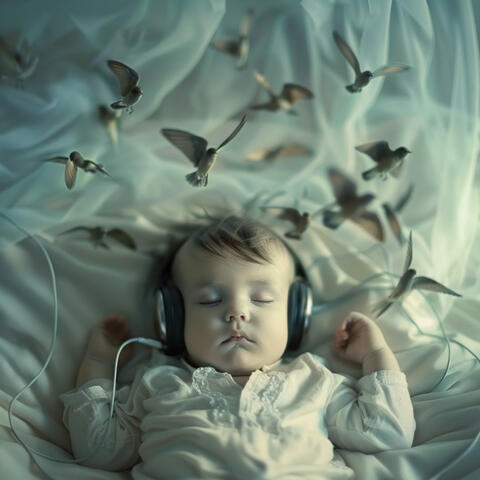 Baby Sleep Serenity: Binaural Birds Lullaby - 78 72 Hz