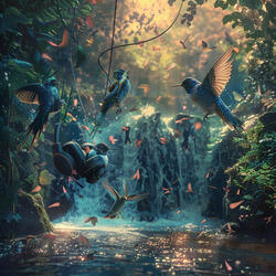 Birds Singing Nature's Echo