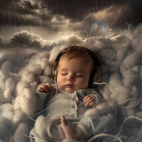 Binaural Thunder: Baby Sleep Vibes