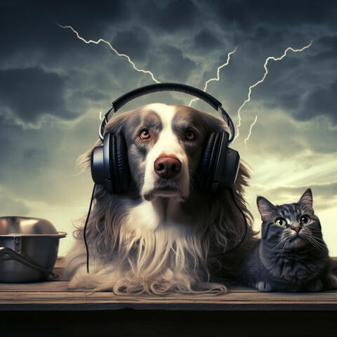 Binaural Thunder: Pets Soothing Melodies