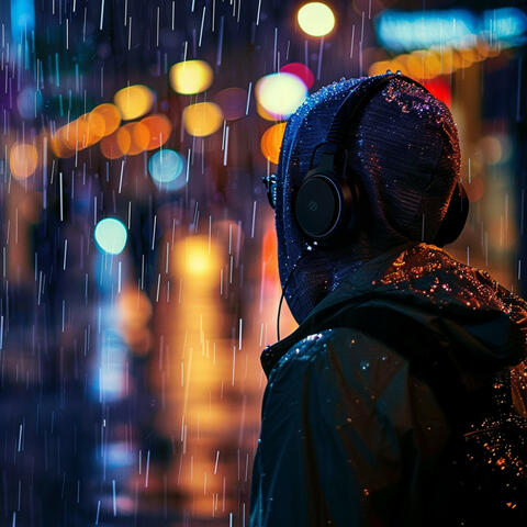 Rain's Acoustic Flow: Binaural Soundscapes