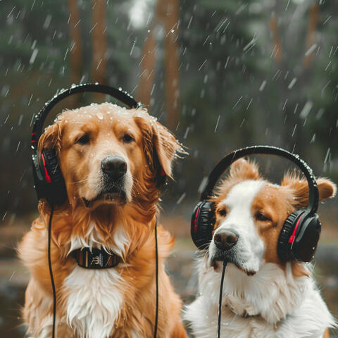 Binaural Rain for Dogs: Calming Rhythms