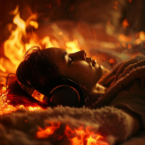 Binaural Fire Lullaby: Sleep Rhythms