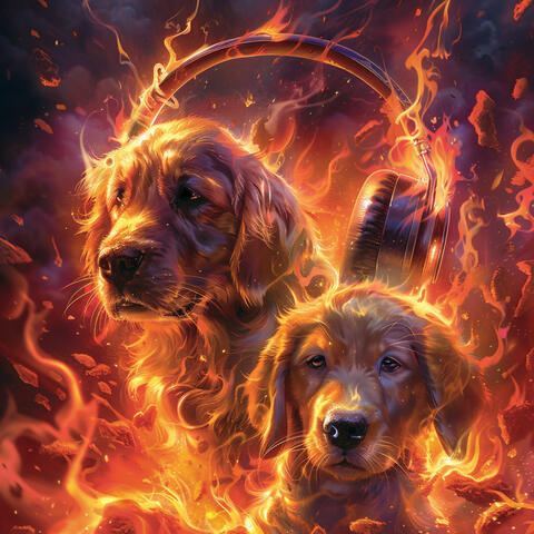 Canine Flames: Fire's Music for Dogs