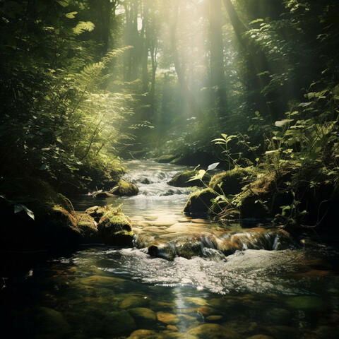 Tranquil Stream: Soothing Waters for Mindful Meditation