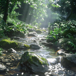 Soothing Waters for Deep Focus