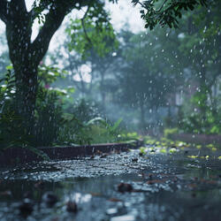 Peaceful Rain for Quiet Relaxation