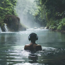 Waterfall’s Crescendo in Nature