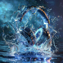 Water's Melodic Reflection