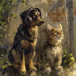 Soothing Rainy Paws
