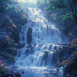 Aguas Tranquilas Bajo La Luna