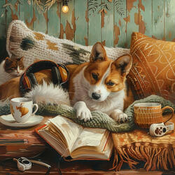 Meditación en Arroyo Binaural para Gatos