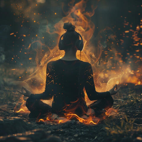 Blazing Mindfulness: Fire Meditation Music