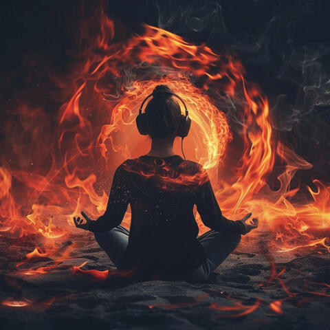 Flame's Meditation: Serene Fire Sounds